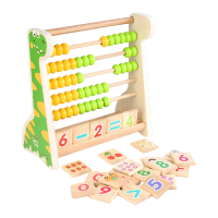 Деревянная игрушка "Дино-счеты" - «globural.ru» - Мурманск