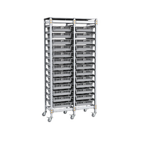 Стеллаж мобильный 2-х секционный для учебных наборов и цифровых лабораторных комплексов SenseDisc - «globural.ru» - Мурманск