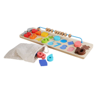 Деревянная игрушка "Фигуры и Цифры" - «globural.ru» - Мурманск