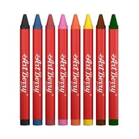 Мелки восковые 8 цветов - «globural.ru» - Мурманск