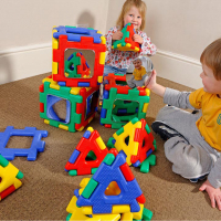 Набор Полидрон Гигант "Комплект встраиваемых зеркальных панелей" - «globural.ru» - Мурманск