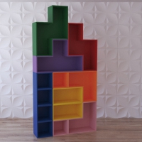 Стеллаж для игрушек "Цветная стройка" - «globural.ru» - Мурманск