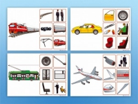 Комплект сенсомоторных дидактических материалов "Авто-1.01" - «globural.ru» - Мурманск