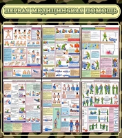 Стенд "Первая медицинская помощь" - «globural.ru» - Мурманск