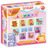 Комплект развивающих игр 3-5 лет. Домино  - «globural.ru» - Мурманск