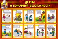 Стенд "Детям о пожарной безопасности" - «globural.ru» - Мурманск