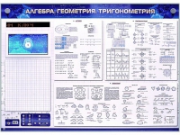 Электронно-справочное информационное панно с мультимедийным программным обеспечением "Алгебра. Геометрия. Тригонометрия" - «globural.ru» - Мурманск