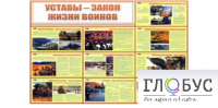 Стенд "Уставы закон жизни воинов" - «globural.ru» - Мурманск