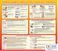 Стенд "Первая доврачебная неотложная помощь" - «globural.ru» - Мурманск