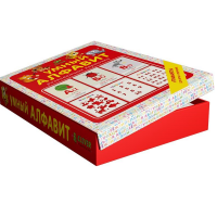 Комплект развивающих карточек "Умный алфавит". Обучение грамоте: звуки, буквы, слоги, слова. 3-5 лет - «globural.ru» - Мурманск