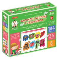 Комплект карточек с заданиями для групповых занятий с детьми от 3 до 4 лет. Развиваем творческие способности (воображение и речь). - «globural.ru» - Мурманск