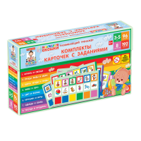 Развивающий тренажёр "Разноцветные окошки" 3-5 лет. Дополнительный набор карточек к базовому комплекту - «globural.ru» - Мурманск