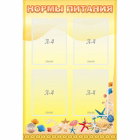 Стенд "Нормы питания" - «globural.ru» - Мурманск