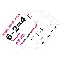 Опорные таблицы по математике 1 класс - «globural.ru» - Мурманск
