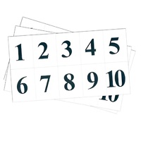 Набор цифр от 1 до 10 (для начальной школы) - «globural.ru» - Мурманск