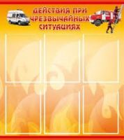 Стенд "Действия при ЧС" - «globural.ru» - Мурманск