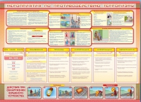 Стенд-уголок "Мероприятия по противодействию терроризму" - «globural.ru» - Мурманск