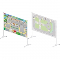 Магнитный стенд двусторонний "Азбука дорожного движения ПДД" - «globural.ru» - Мурманск