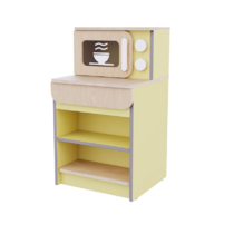 Модуль с микроволновкой из коллекции «НЕГА» (желтый) - «globural.ru» - Мурманск