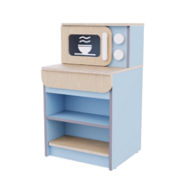 Модуль с микроволновкой из коллекции «НЕГА» (голубой) - «globural.ru» - Мурманск