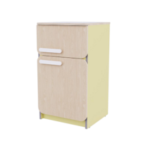 Холодильник из коллекции «НЕГА» (желтый) - «globural.ru» - Мурманск