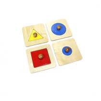 Геометрические пазлы: треугольник, квадрат и два круга - «globural.ru» - Мурманск