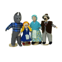 Набор шагающих кукол к сказке "Красная Шапочка" - «globural.ru» - Мурманск