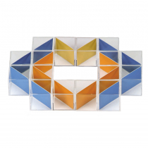 Кубики прозрачные с цветной диагональю - «globural.ru» - Мурманск