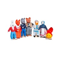 Набор шагающих кукол к сказке "Колобок" - «globural.ru» - Мурманск