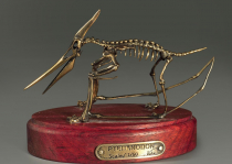 Модель скелета птерозавра Pteranodon - «globural.ru» - Мурманск