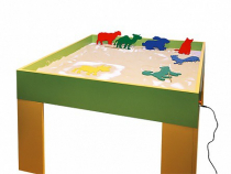 Электрифицированный световой стол "Песочница" с комплектом шаблонов для рисования - «globural.ru» - Мурманск