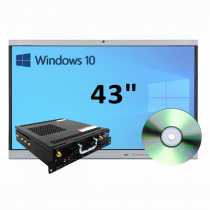 Интерактивная панель 43" (встроенный ПК, Win10) - «globural.ru» - Мурманск