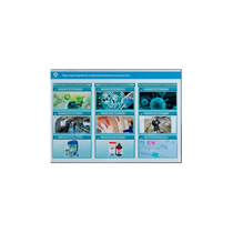 Стенд-планшет светодинамический «Изучение противомикробных и противопаразитарных веществ» - «globural.ru» - Мурманск