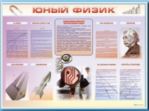 Стенд-уголок "Юный физик" - «globural.ru» - Мурманск