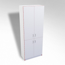 Стеллаж закрытый А-310 ТР ЛДСП  - «globural.ru» - Мурманск