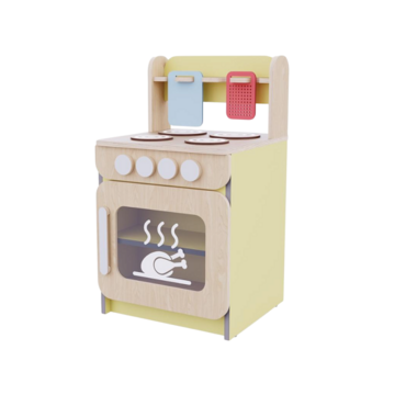 Плита с духовым шкафом из коллекции «НЕГА» (желтый) - «globural.ru» - Мурманск