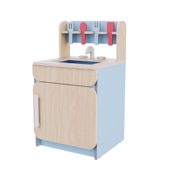 Раковина со столовыми приборами из коллекции «НЕГА» (голубой) - «globural.ru» - Мурманск