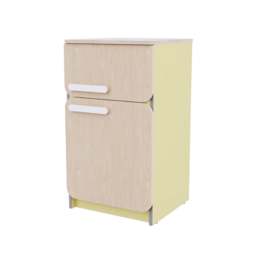 Холодильник из коллекции «НЕГА» (желтый) - «globural.ru» - Мурманск