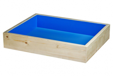 Юнгианская песочница 40*50 для песка и воды + 5 кг песка в комплекте с крышкой - «globural.ru» - Мурманск