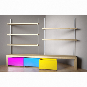 Стеллаж «Яркие дни» - «globural.ru» - Мурманск