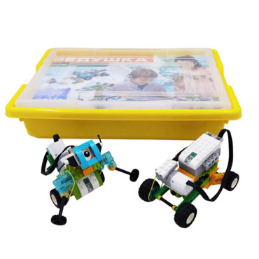 Набор для занятий робототехникой Ведушка с пластиковым боксом для хранения деталей - «globural.ru» - Мурманск