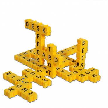 Обучающий конструктор 3D Английский язык 212 деталей - «globural.ru» - Мурманск