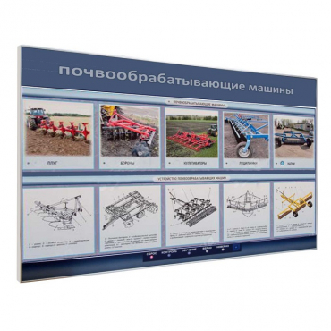 Электрифицированный светодинамический стенд «Почвообрабатывающие машины» - «globural.ru» - Мурманск