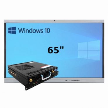 Интерактивная панель 65" (встроенный ПК Win10, Intel i5) - «globural.ru» - Мурманск