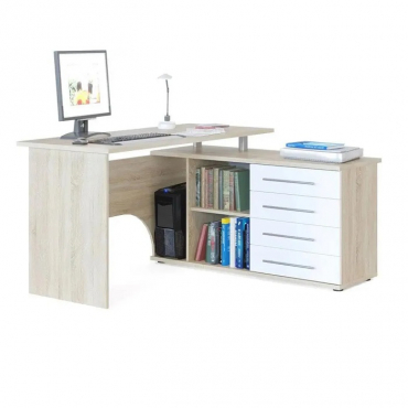 Стол с ящиками для хранения/тумбой - «globural.ru» - Мурманск